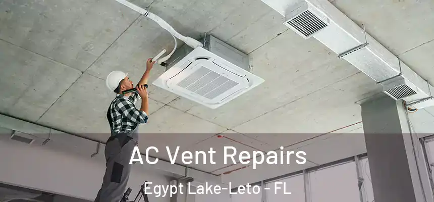 AC Vent Repairs Egypt Lake-Leto - FL
