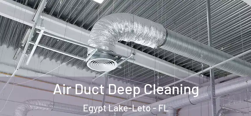 Air Duct Deep Cleaning Egypt Lake-Leto - FL