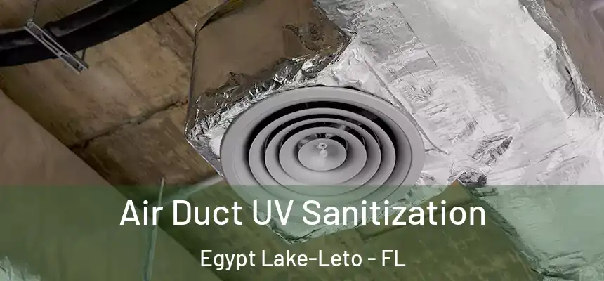  Air Duct UV Sanitization Egypt Lake-Leto - FL
