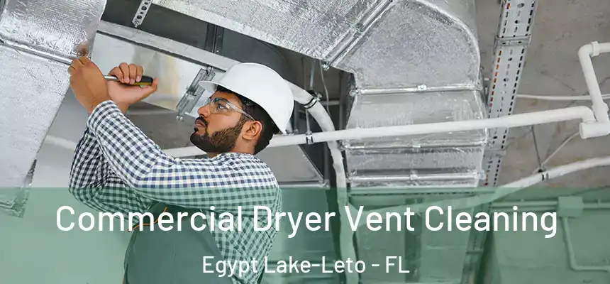 Commercial Dryer Vent Cleaning Egypt Lake-Leto - FL