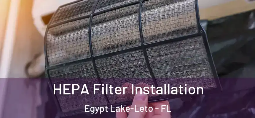  HEPA Filter Installation Egypt Lake-Leto - FL