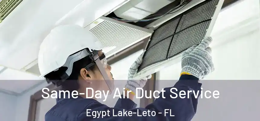  Same-Day Air Duct Service Egypt Lake-Leto - FL