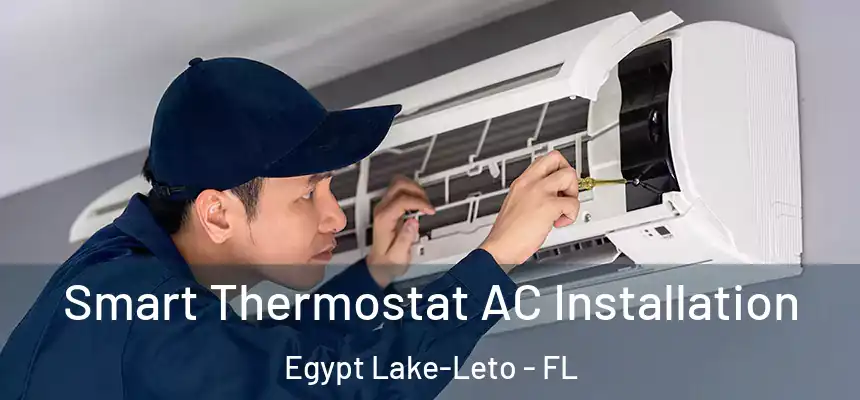  Smart Thermostat AC Installation Egypt Lake-Leto - FL