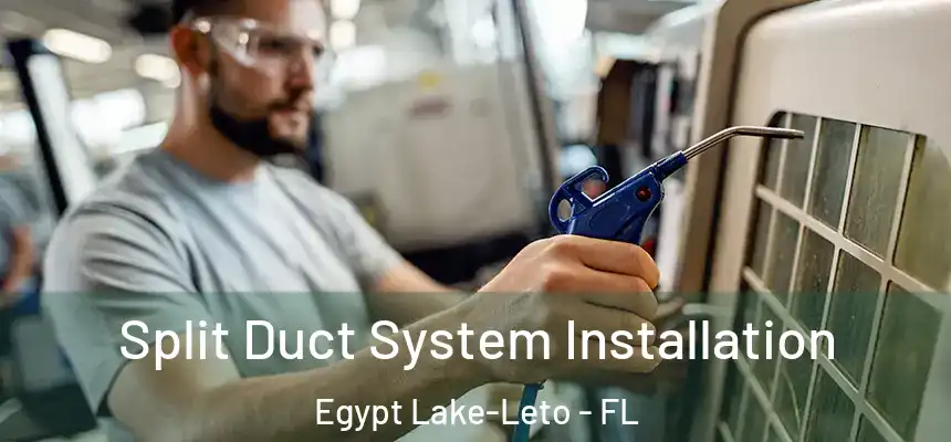 Split Duct System Installation Egypt Lake-Leto - FL