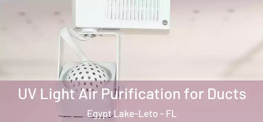  UV Light Air Purification for Ducts Egypt Lake-Leto - FL