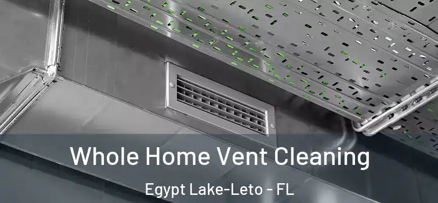  Whole Home Vent Cleaning Egypt Lake-Leto - FL